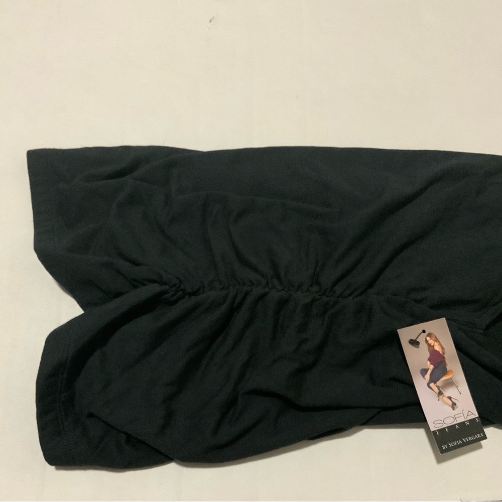 Women’s Sofia by Sofia Vergara Black Tank Top - Picture 3 of 3